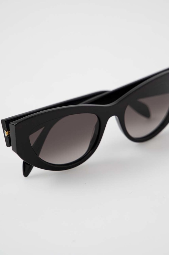 Alexander McQueen okulary przeciwsłoneczne AM0377S czarny