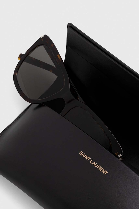 Saint Laurent okulary SL.548.SLIM brązowy