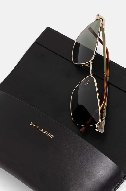 Сонцезахисні окуляри Saint Laurent золотий SL.551