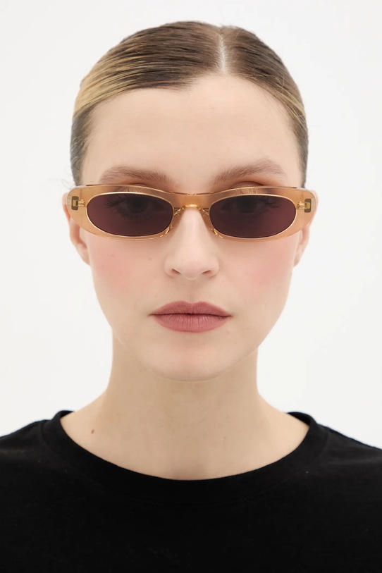 Γυαλιά ηλίου Saint Laurent SL.557.SHADE μπεζ