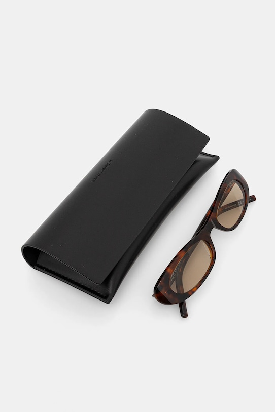 Saint Laurent okulary przeciwsłoneczne SHADE brązowy SL.557.SHADE