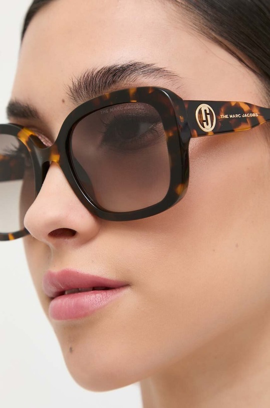 Marc Jacobs okulary przeciwsłoneczne jednolita brązowy MARC.625/S