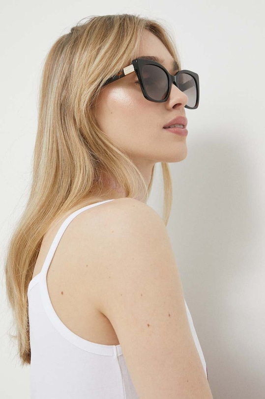 Love Moschino occhiali da sole sfumata marrone MOL000/S