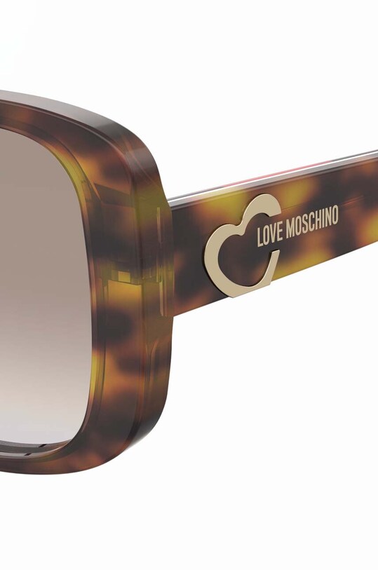 Love Moschino okulary przeciwsłoneczne MOL054/S brązowy