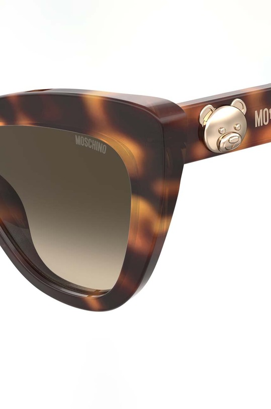 Moschino okulary przeciwsłoneczne MOS122/S brązowy