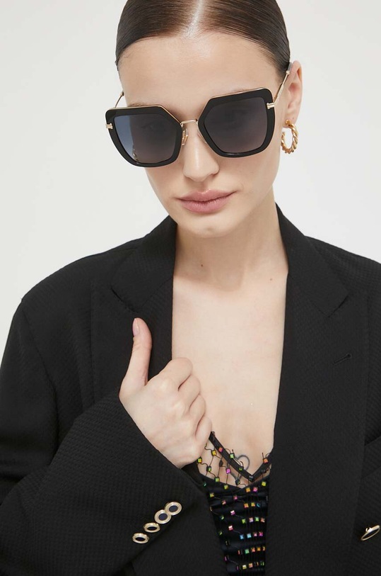 Marc Jacobs okulary przeciwsłoneczne jednolita czarny MJ.1065/S