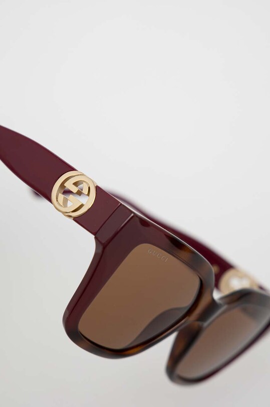 Gucci okulary przeciwsłoneczne brązowy GG1023S.009