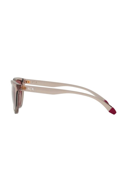 Armani Exchange okulary przeciwsłoneczne 0AX4130SU beżowy