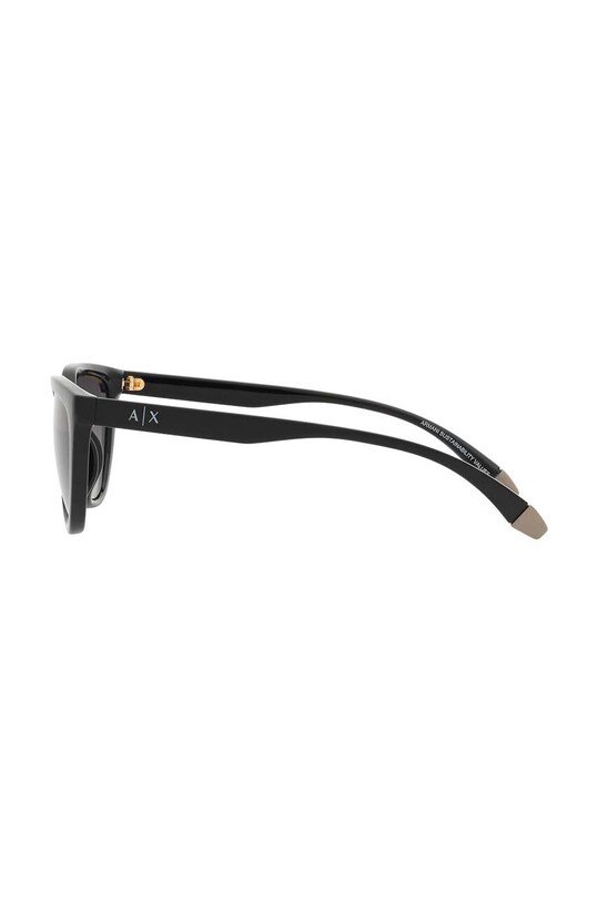 Armani Exchange okulary przeciwsłoneczne 0AX4130SU czarny