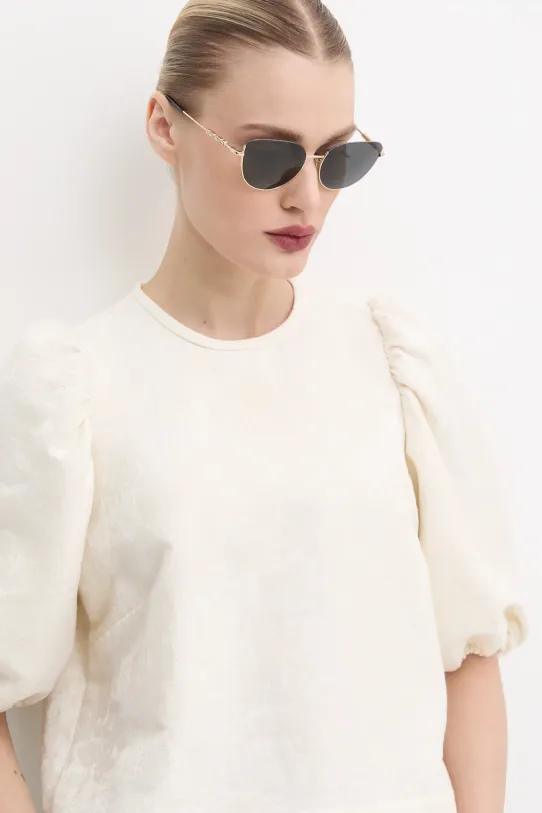 Burberry okulary przeciwsłoneczne HARPER kocie oczy czarny 0BE3144