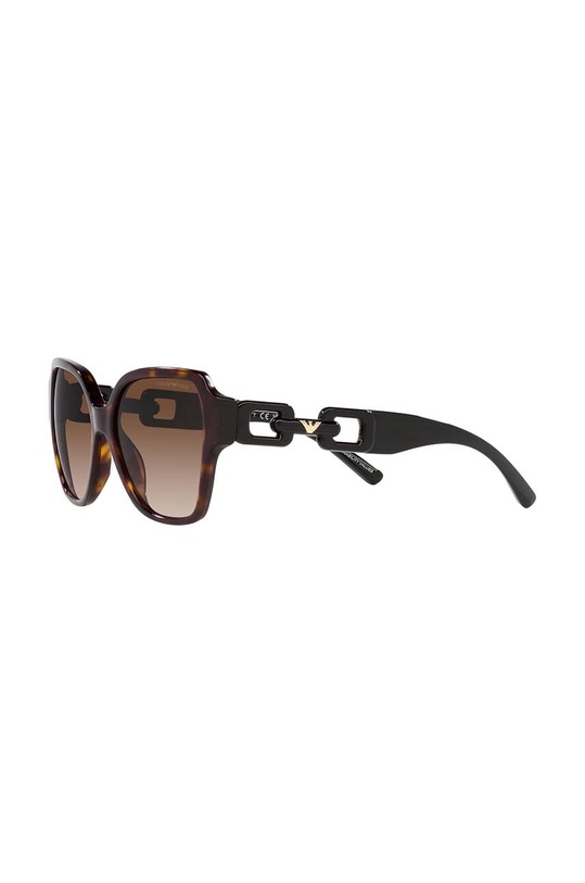 Akcesoria Emporio Armani okulary przeciwsłoneczne 0EA4202 brązowy