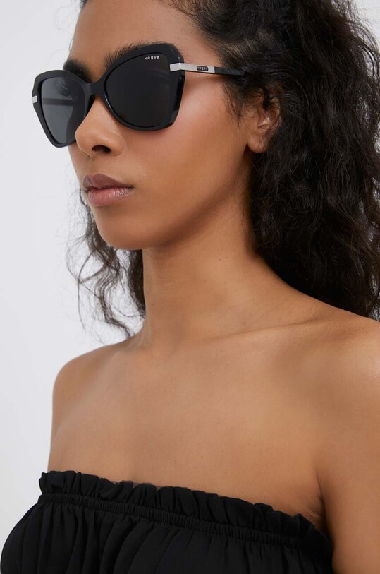 VOGUE ochelari de soare ochi de pisică negru 0VO5479S