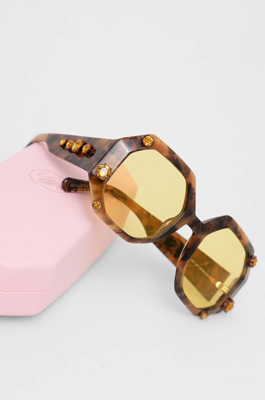 Sluneční brýle Swarovski 56349748 CONSTELLA hnědá 5634748