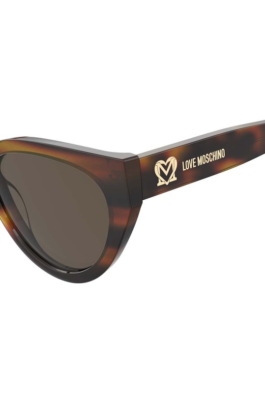 Love Moschino okulary przeciwsłoneczne MOL064/S brązowy