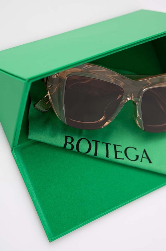 Bottega Veneta okulary przeciwsłoneczne beżowy BV1218S