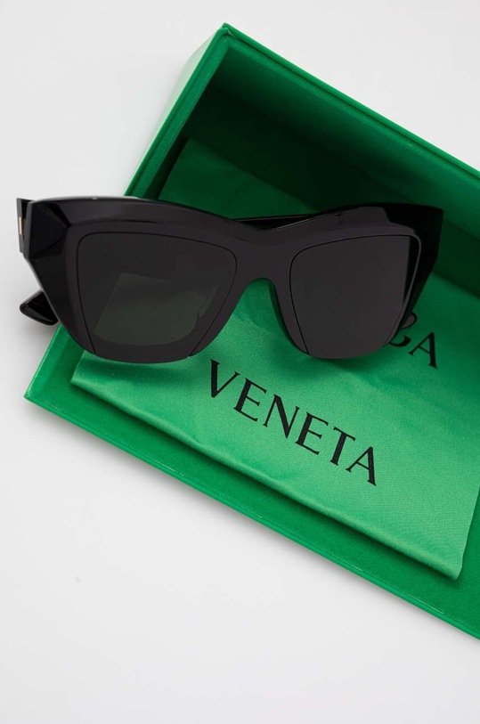 Bottega Veneta okulary przeciwsłoneczne BV1218S czarny