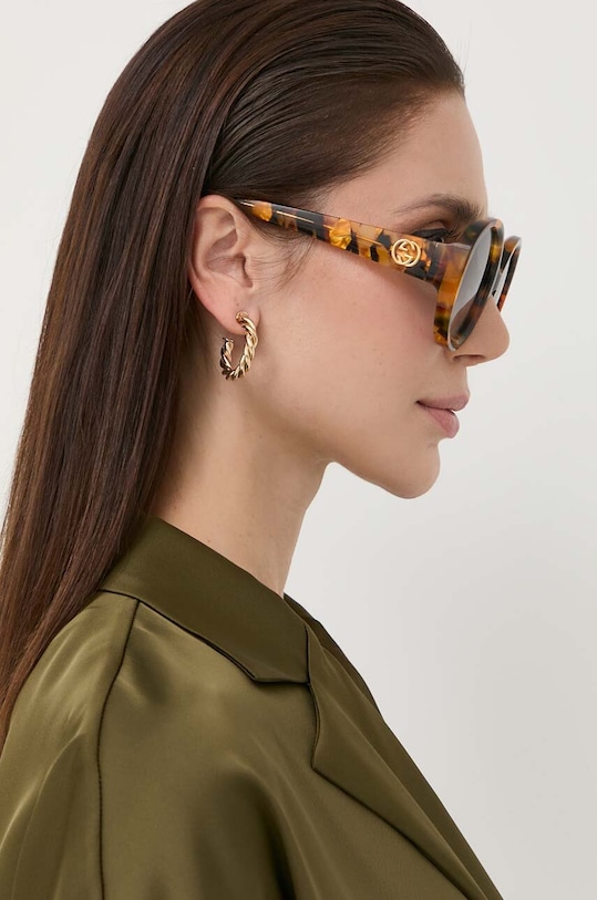 Sluneční brýle Gucci GG1256S hnědá