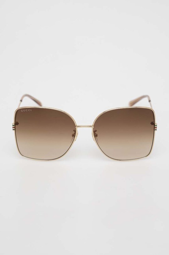 Doplňky Sluneční brýle Gucci GG1282SA zlatá