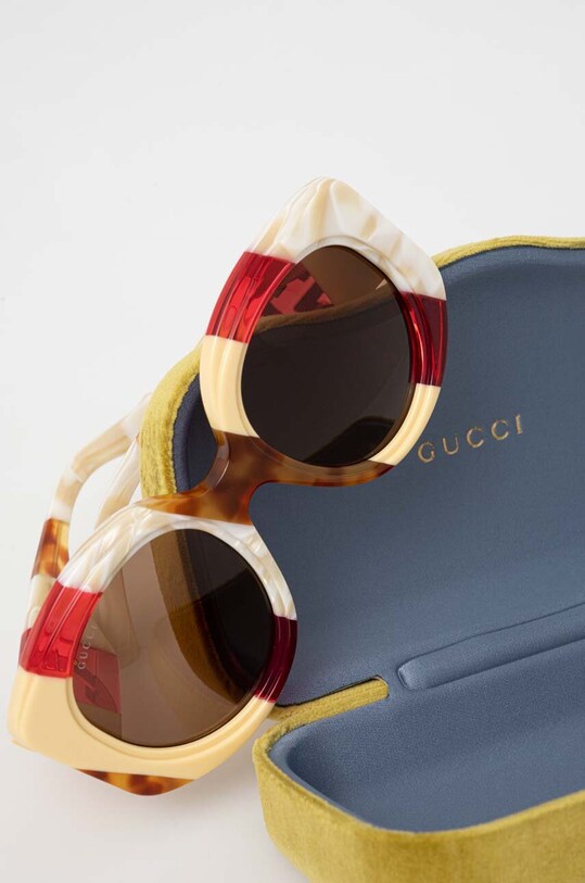 Сонцезахисні окуляри Gucci коричневий GG1308S