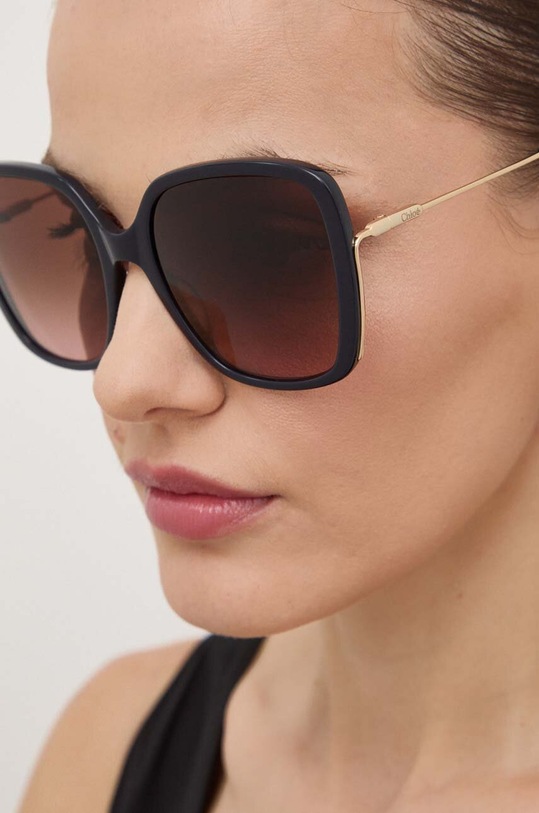 Chloé ochelari de soare CH0173S bleumarin