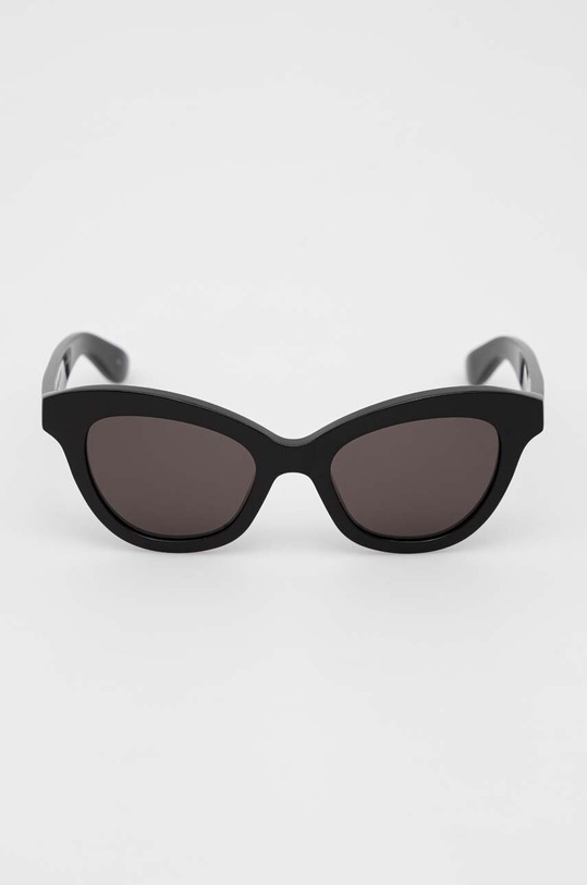 Akcesoria Alexander McQueen okulary przeciwsłoneczne AM0391S czarny