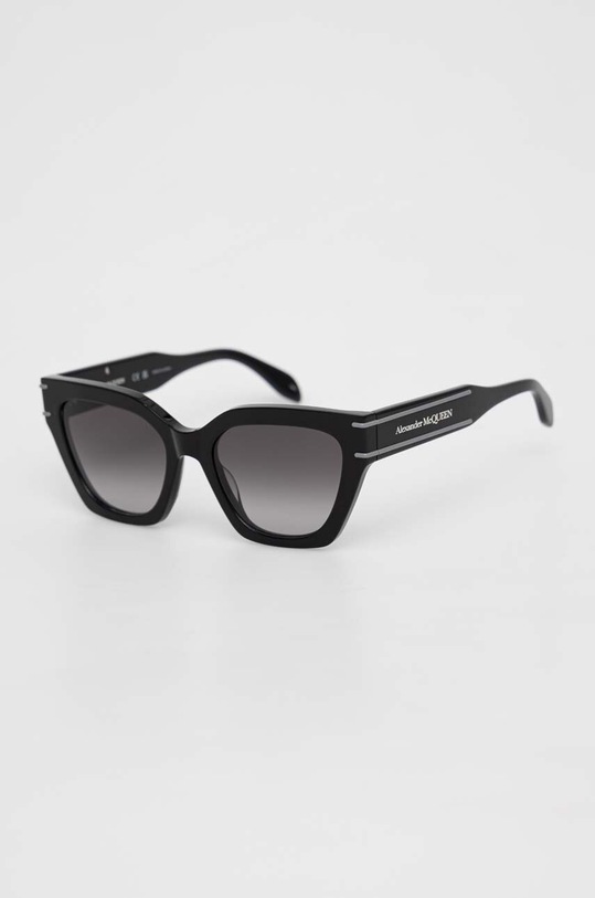 Alexander McQueen ochelari de soare AM0398S negru AA00