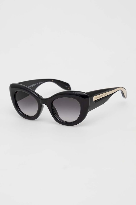 Alexander McQueen ochelari de soare AM0403S AM0403S negru AA00