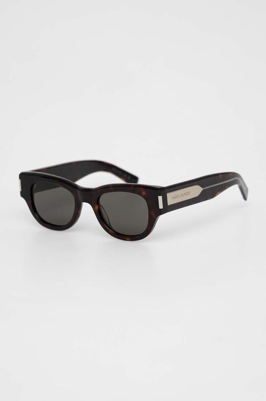 Saint Laurent okulary przeciwsłoneczne SL.573 brązowy AA00