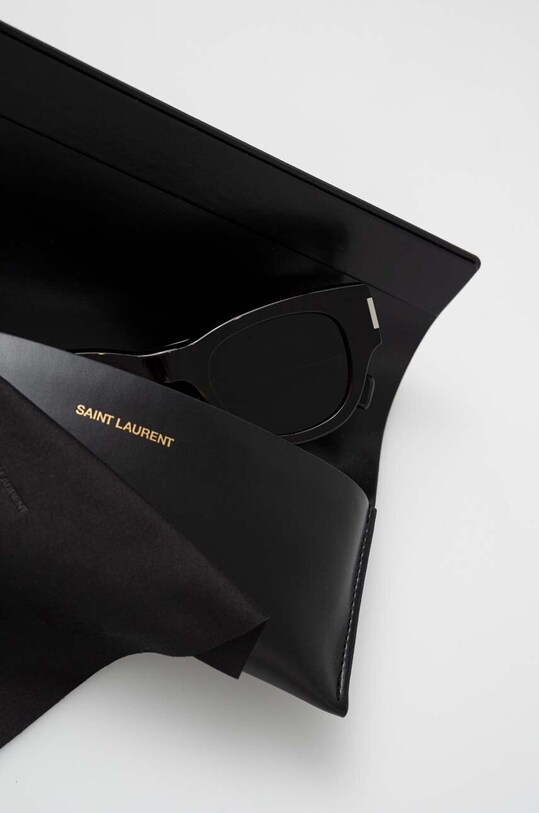 Saint Laurent okulary przeciwsłoneczne brązowy SL.573