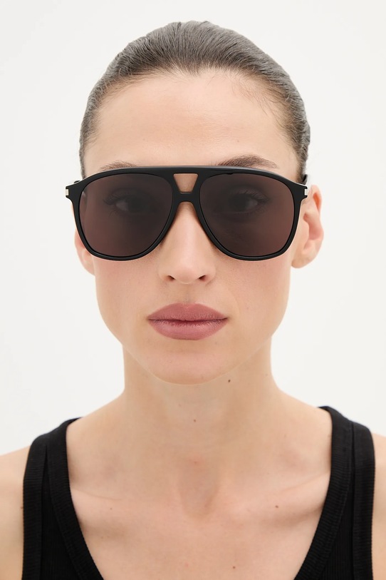 Slnečné okuliare Saint Laurent DUNE SL.596.DUNE čierna