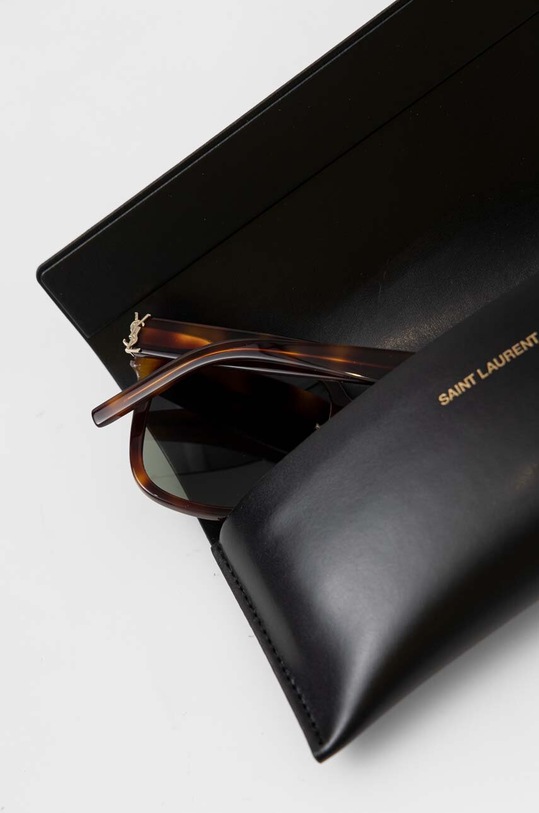 Saint Laurent okulary przeciwsłoneczne SL.M105/F brązowy