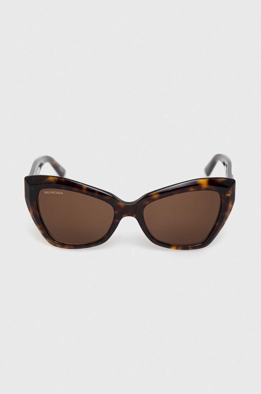 Akcesoria Balenciaga okulary przeciwsłoneczne BB0271S brązowy