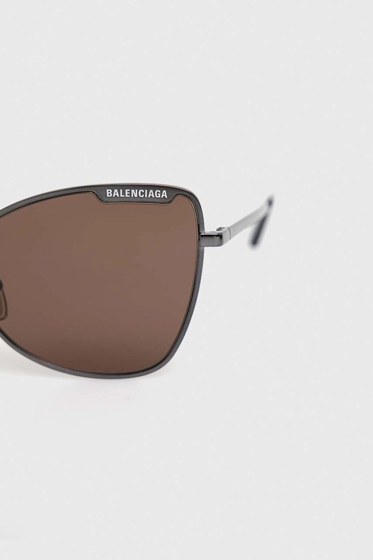 Balenciaga okulary przeciwsłoneczne brązowy BB0278S