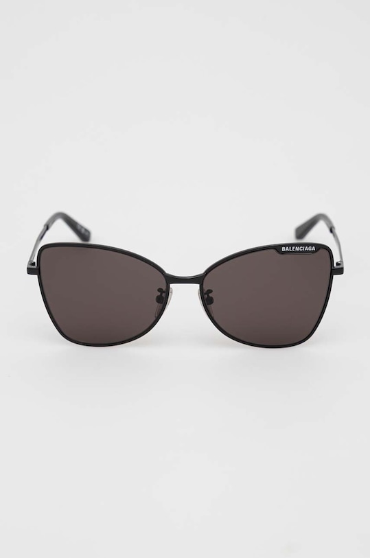 Akcesoria Balenciaga okulary przeciwsłoneczne BB0278S czarny