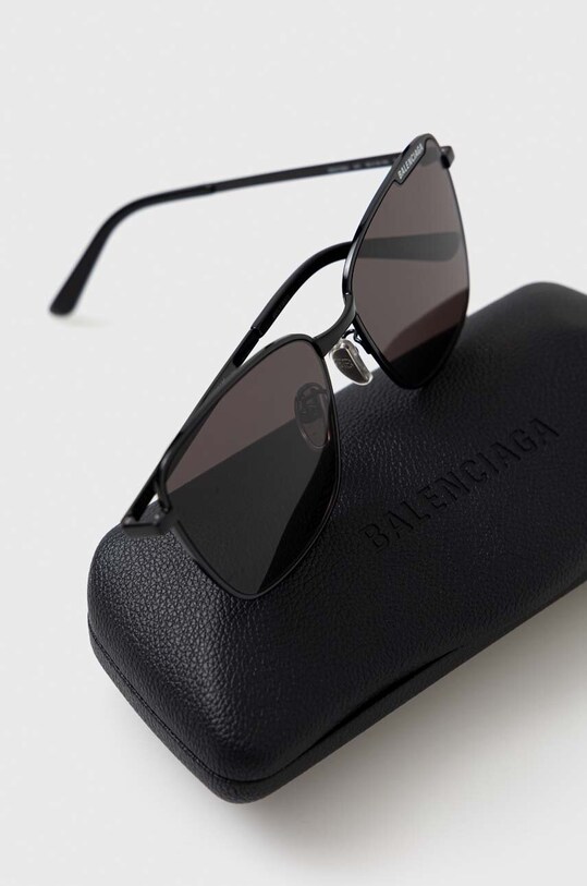 Balenciaga ochelari de soare negru BB0279SA