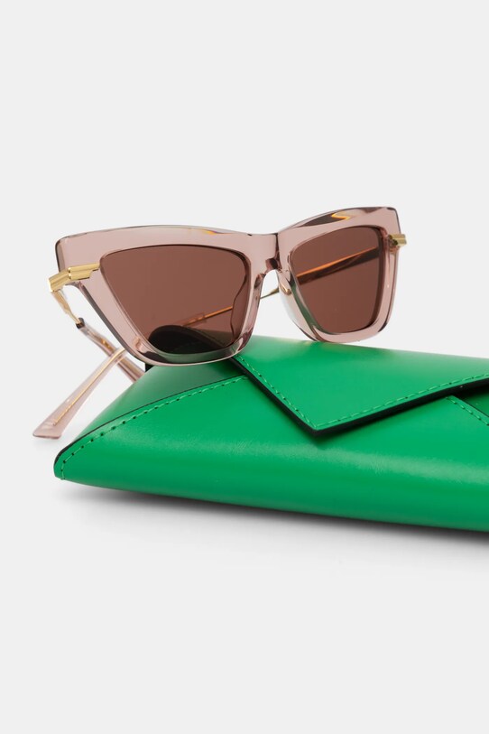 Doplňky Sluneční brýle Bottega Veneta BV1241S zlatá