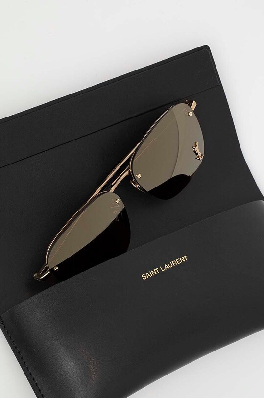 Saint Laurent okulary przeciwsłoneczne SL.309 złoty