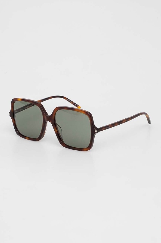 Saint Laurent okulary przeciwsłoneczne SL.591 brązowy AA00