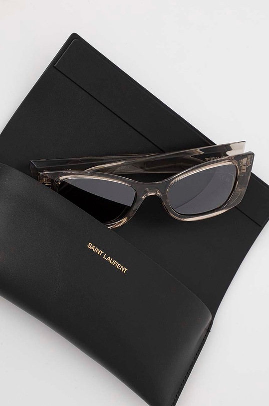Saint Laurent okulary przeciwsłoneczne SL.593 szary