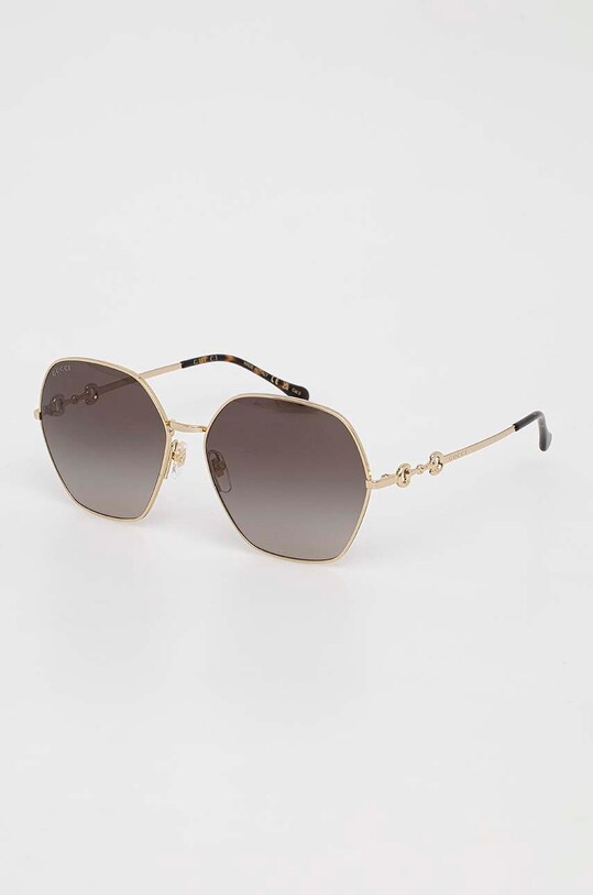 Gucci okulary przeciwsłoneczne GG1335S złoty AA00