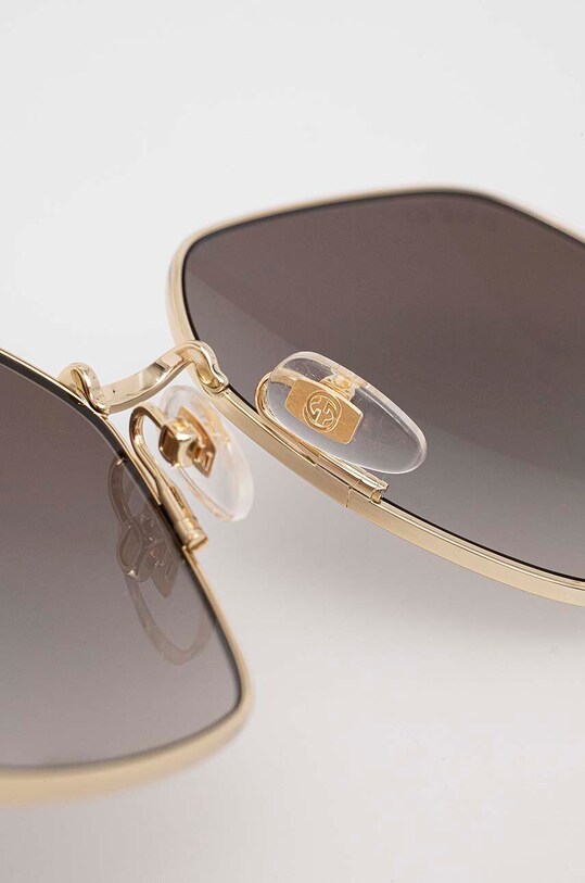 Gucci okulary przeciwsłoneczne złoty GG1335S