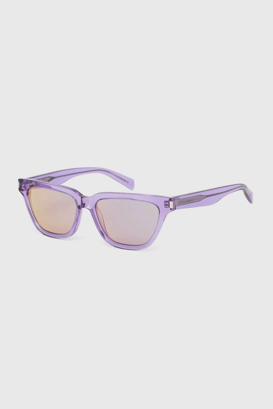 Saint Laurent okulary przeciwsłoneczne SL.462.SULPICE fioletowy AA00