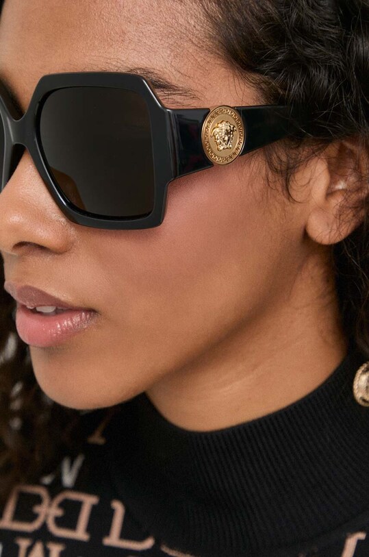 Versace ochelari de soare 0VE4453 negru AA00