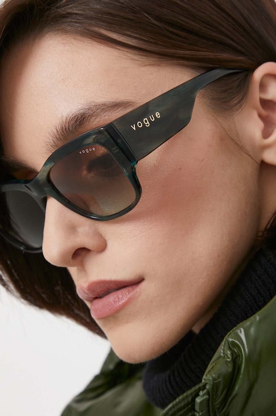 VOGUE okulary przeciwsłoneczne jednolita zielony 0VO5462S