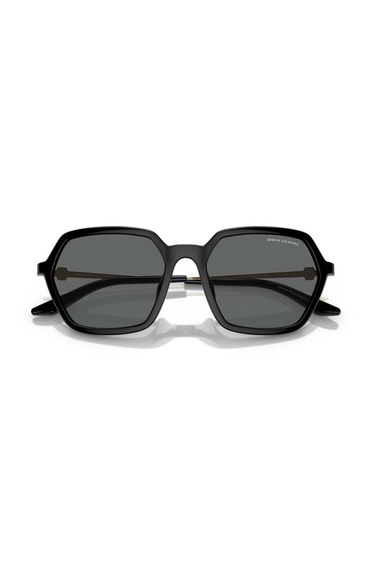 Armani Exchange okulary przeciwsłoneczne 0AX4139SU czarny