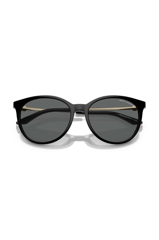 Armani Exchange okulary przeciwsłoneczne 0AX4140S czarny