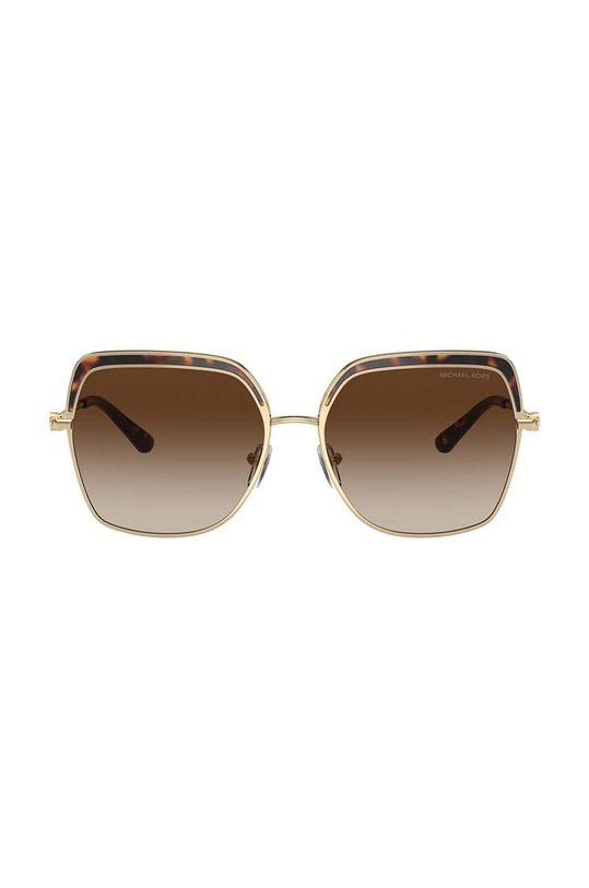 Michael Kors okulary przeciwsłoneczne GREENPOINT gradientowa złoty 0MK1141.101413