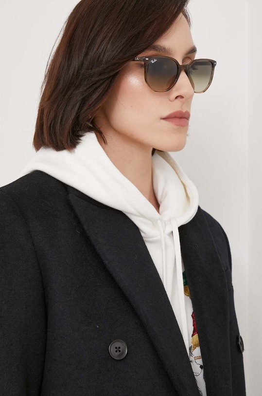 Ray-Ban okulary przeciwsłoneczne ELLIOT gradientowa brązowy 0RB2197