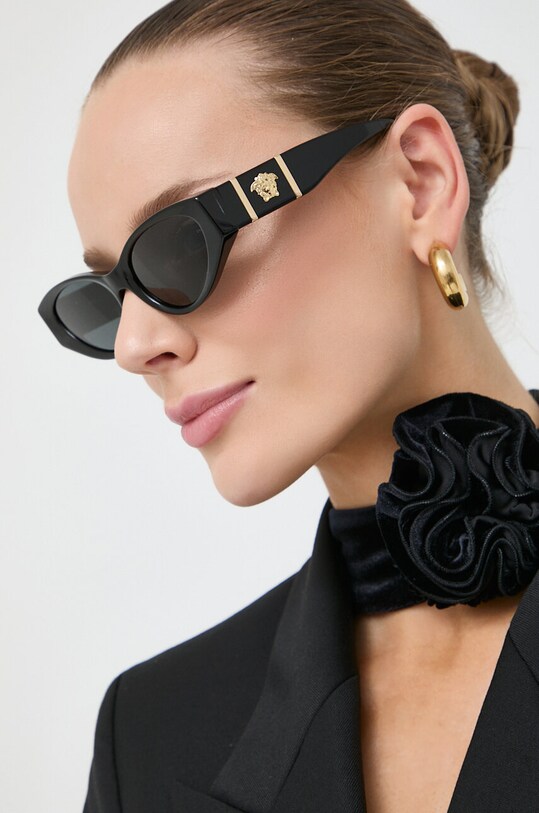Versace okulary przeciwsłoneczne jednolita szary 0VE4454
