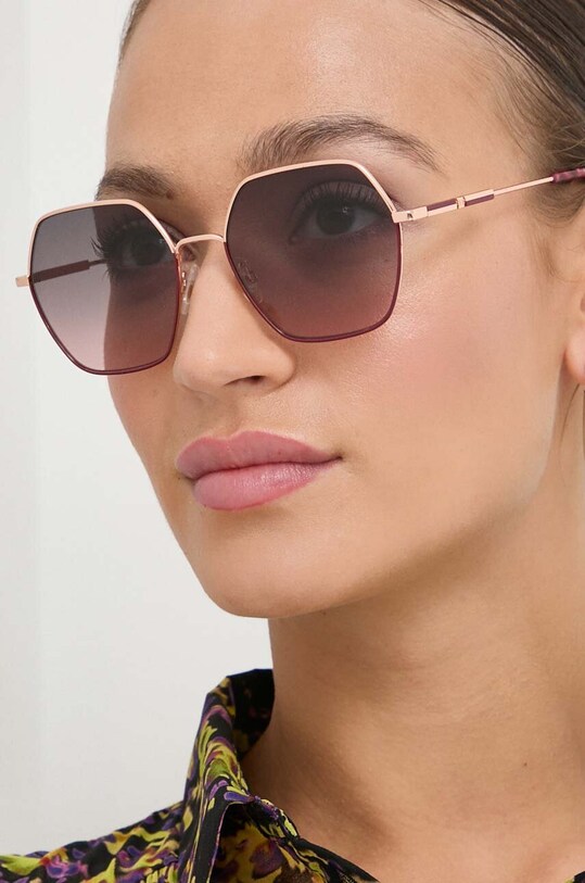Carolina Herrera okulary przeciwsłoneczne gradientowa brązowy HER.0183/S